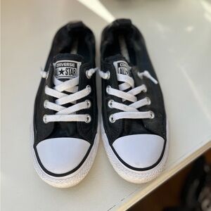 Converse All Star Black and White Low Tops
